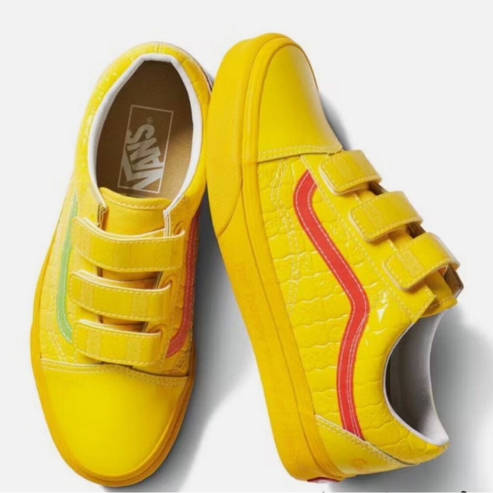 Vans Old Skool X Haribo Gummy Bears Rare Yellow Velcro Sneakers